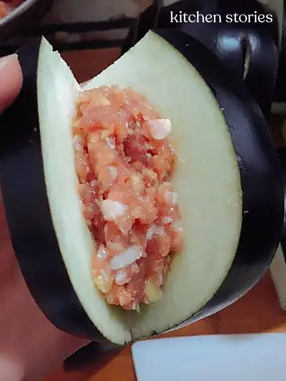 Chinese stuffed eggplant | Recipe | Kitchen Stories