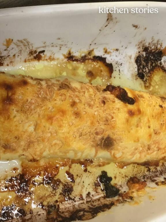 Pfannkuchen mit Hüttenkäse/Spinatfüllung | Rezept | Kitchen Stories Pfannkuchen mit Hüttenkäse/Spinatfüllung | Rezept | Kitchen Stories