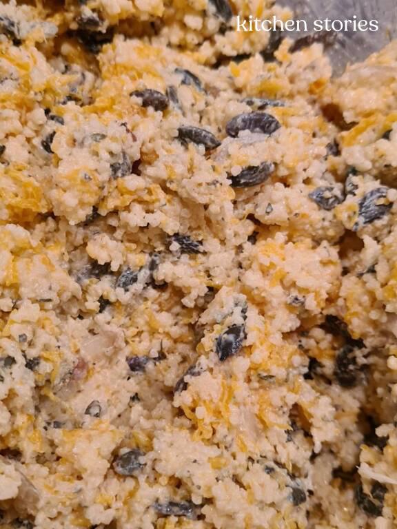 Gefüllter Kürbis mit CousCous und Ziegenkäse | Rezept | Kitchen Stories Gefüllter Kürbis mit CousCous und Ziegenkäse | Rezept | Kitchen Stories