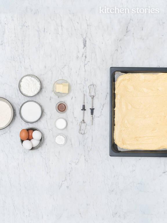 Schneller Obstkuchenboden | Rezept mit Video | Kitchen Stories Schneller Obstkuchenboden | Rezept mit Video | Kitchen Stories