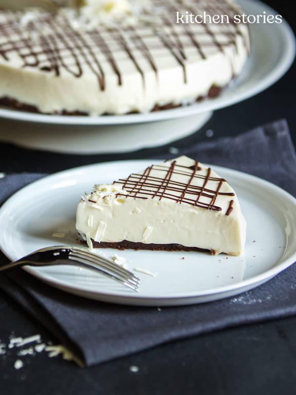 Cheesecake mit weißer Schokolade | Rezept | Kitchen Stories