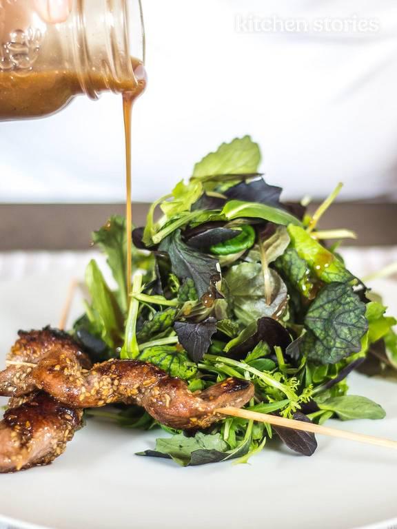 Entenbrustspieße in asiatischer Marinade | Rezept | Kitchen Stories Entenbrustspieße in asiatischer Marinade | Rezept | Kitchen Stories