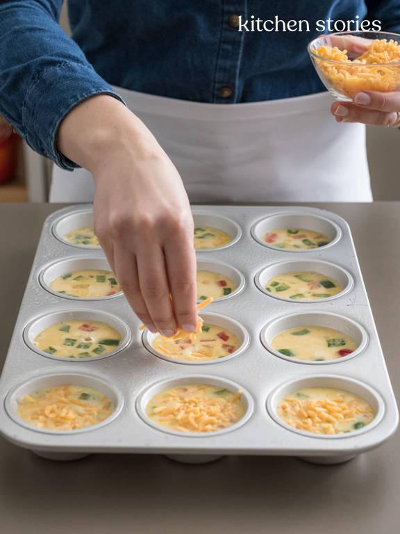 Muffin tin egg cups | Recipe | Kitchen Stories